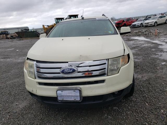 2FMDK39C87BA56301 - 2007 FORD EDGE SEL PLUS WHITE photo 5