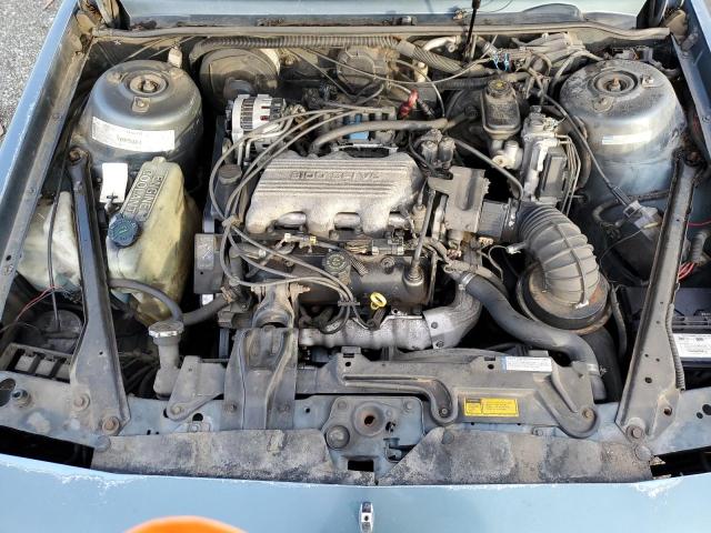 1G4AG55M7S6488500 - 1995 BUICK CENTURY SPECIAL BLUE photo 11