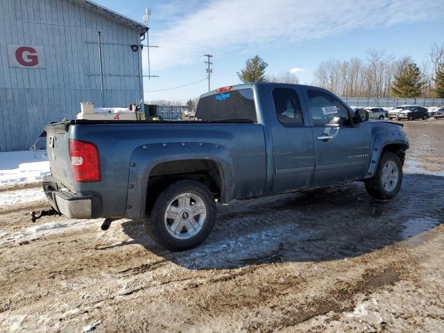 1GCEK29039Z269441 - 2009 CHEVROLET SILVERADO K1500 LT BLUE photo 3