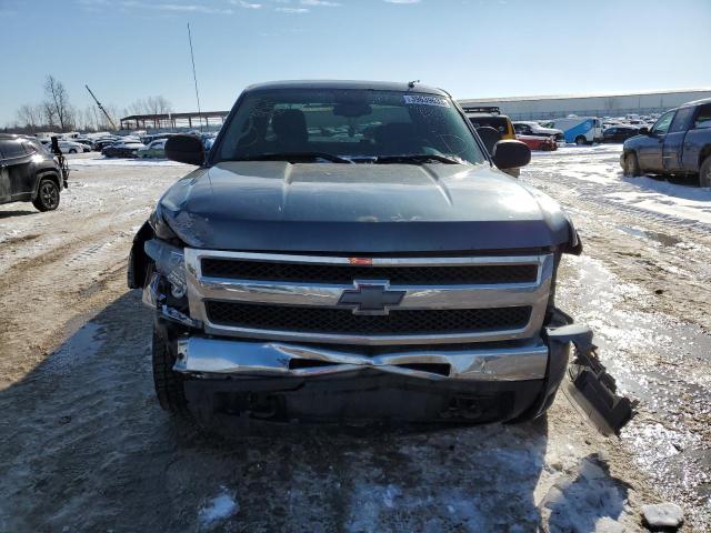 1GCEK29039Z269441 - 2009 CHEVROLET SILVERADO K1500 LT BLUE photo 5