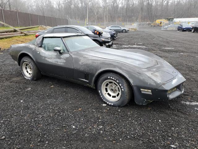 1G1AY8768BS424015 - 1981 CHEVROLET CORVETTE GRAY photo 4