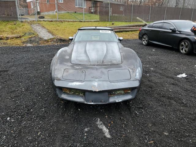 1G1AY8768BS424015 - 1981 CHEVROLET CORVETTE GRAY photo 5