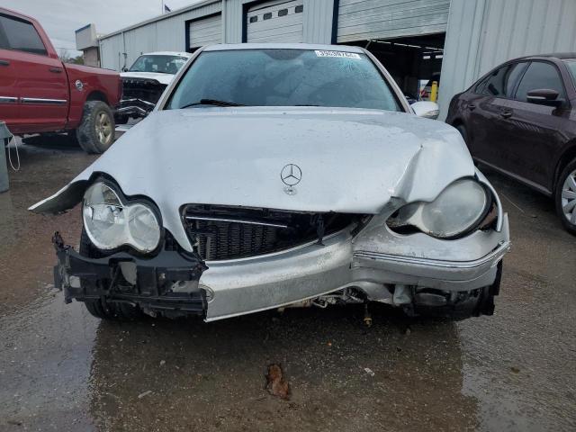 WDBRF52H26F769755 - 2006 MERCEDES-BENZ C 230 SILVER photo 5