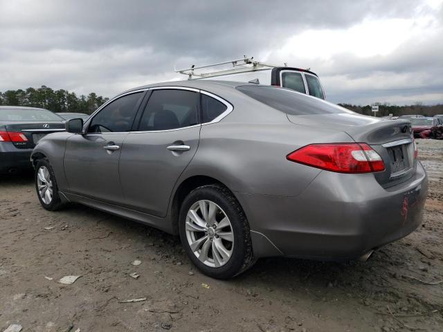 JN1BY1AR5BM371545 - 2011 INFINITI M37 X GRAY photo 2