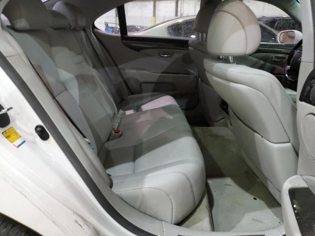 JTHBL46F785064570 - 2008 LEXUS LS 460 WHITE photo 10