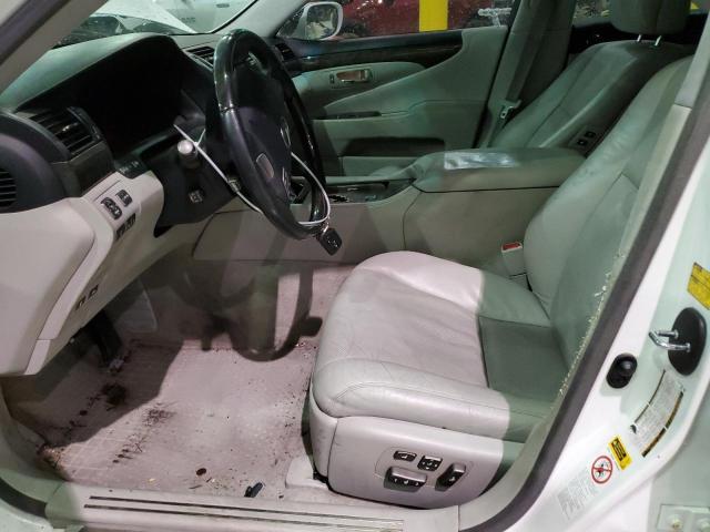 JTHBL46F785064570 - 2008 LEXUS LS 460 WHITE photo 7