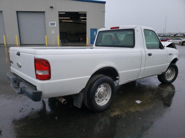 1FTYR10U16PA41156 - 2006 FORD RANGER WHITE photo 3