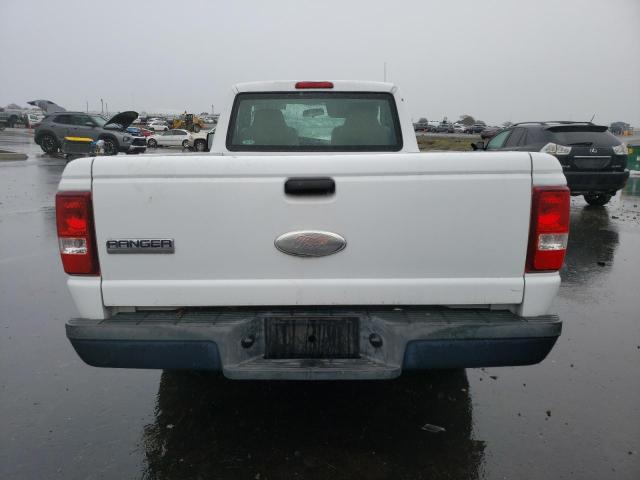 1FTYR10U16PA41156 - 2006 FORD RANGER WHITE photo 6