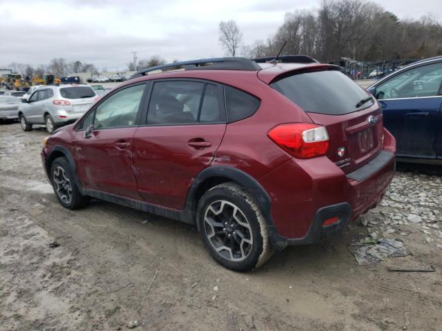 JF2GPABC4H8228606 - 2017 SUBARU CROSSTREK PREMIUM RED photo 2