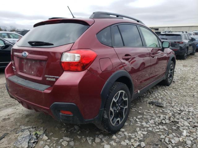 JF2GPABC4H8228606 - 2017 SUBARU CROSSTREK PREMIUM RED photo 3