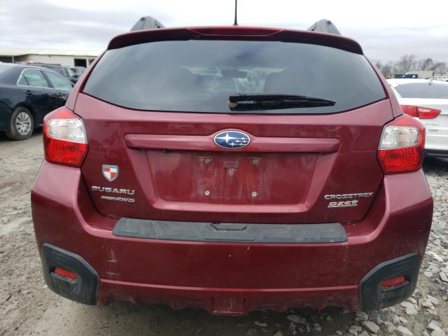 JF2GPABC4H8228606 - 2017 SUBARU CROSSTREK PREMIUM RED photo 6