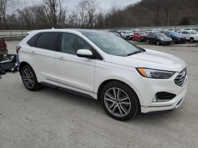 2FMPK4K9XKBB03564 - 2019 FORD EDGE TITANIUM WHITE photo 4