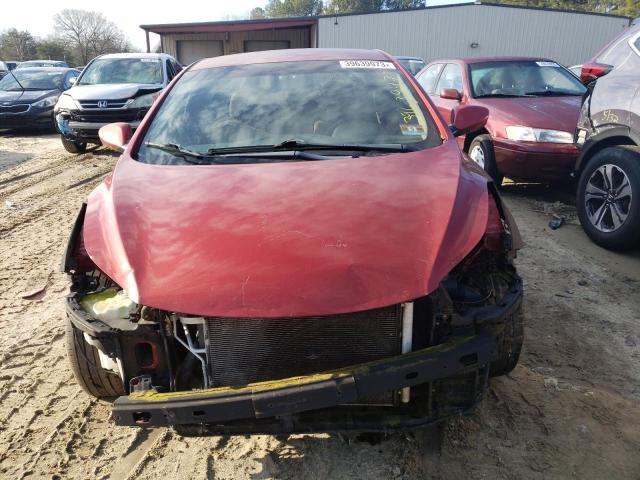 KMHDH4AE8BU133625 - 2011 HYUNDAI ELANTRA GLS RED photo 5