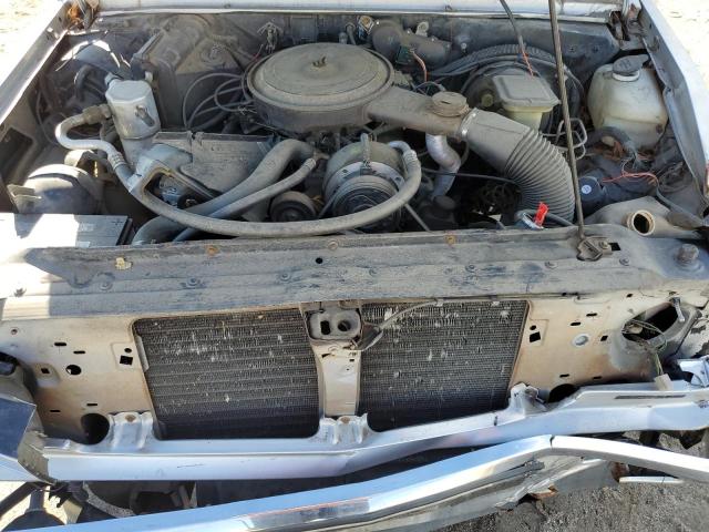 1GNCS18R3H8222276 - 1987 CHEVROLET BLAZER S10 SILVER photo 11