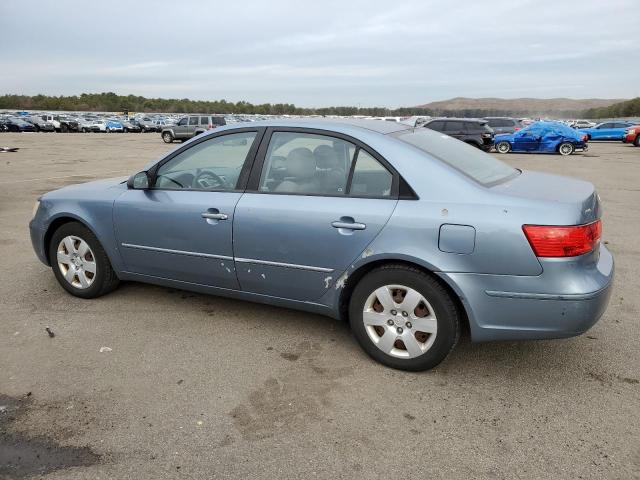 5NPET46C29H531822 - 2009 HYUNDAI SONATA GLS BLUE photo 2