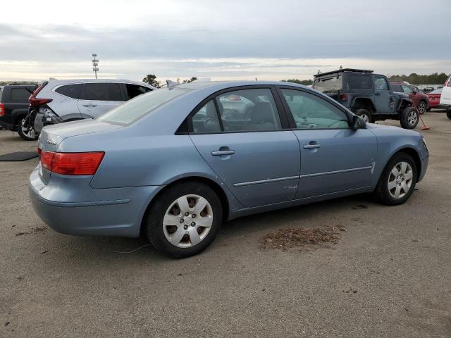 5NPET46C29H531822 - 2009 HYUNDAI SONATA GLS BLUE photo 3