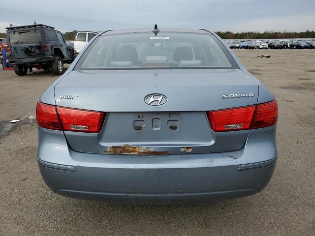 5NPET46C29H531822 - 2009 HYUNDAI SONATA GLS BLUE photo 6