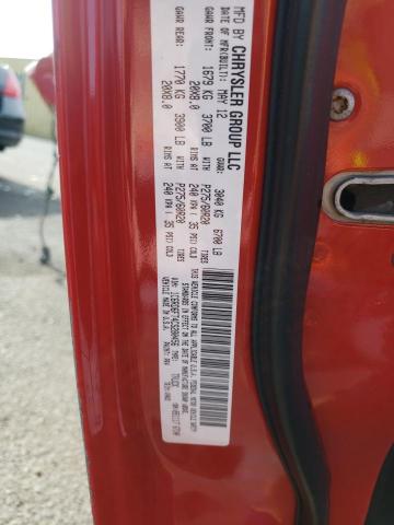 1C6RD6FT4CS280456 - 2012 RAM 1500 ST RED photo 13