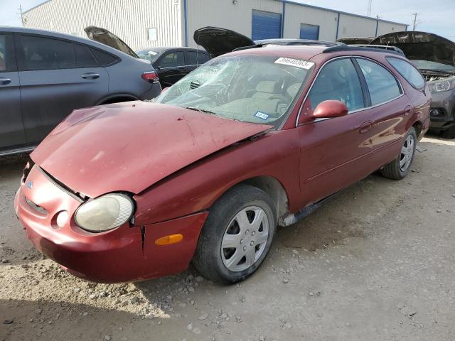 1FALP57U8TG265054 - 1996 FORD TAURUS GL RED photo 1