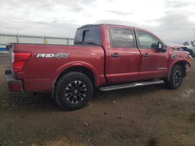 1N6AA1E51HN505696 - 2017 NISSAN TITAN SV RED photo 3