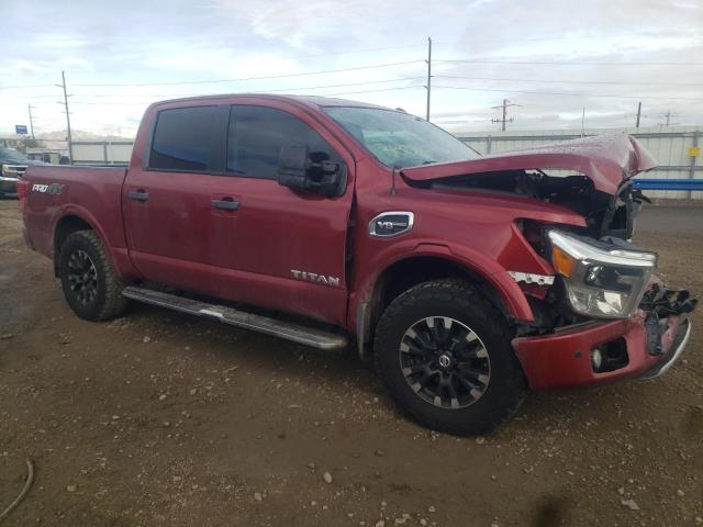 1N6AA1E51HN505696 - 2017 NISSAN TITAN SV RED photo 4