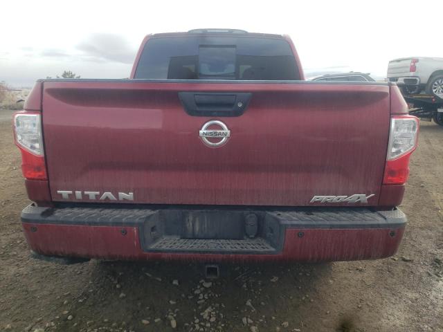 1N6AA1E51HN505696 - 2017 NISSAN TITAN SV RED photo 6