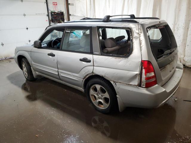JF1SG65664H749516 - 2004 SUBARU FORESTER 2.5XS Серебристый фото 2