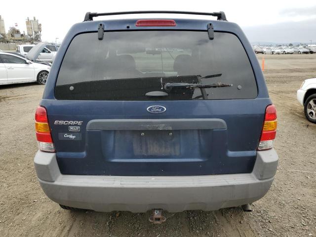 1FMYU04122KD51196 - 2002 FORD ESCAPE XLT BLUE photo 6