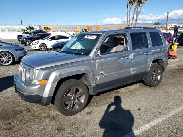 1C4NJRFB1FD347922 - 2015 JEEP PATRIOT LATITUDE GRAY photo 1