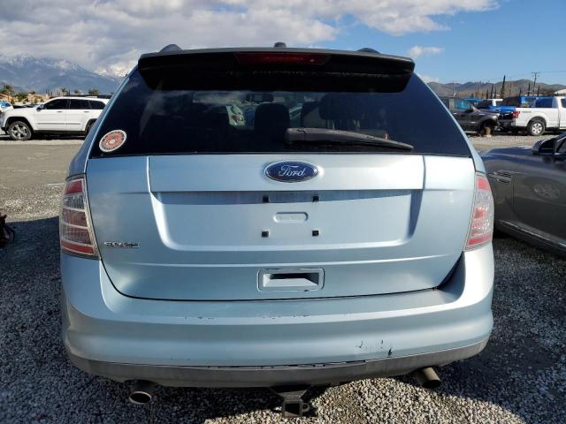 2FMDK36C28BA49320 - 2008 FORD EDGE SE BLUE photo 6