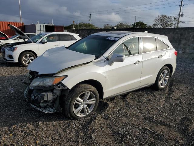 5J8TB3H39FL009490 - 2015 ACURA RDX WHITE photo 1