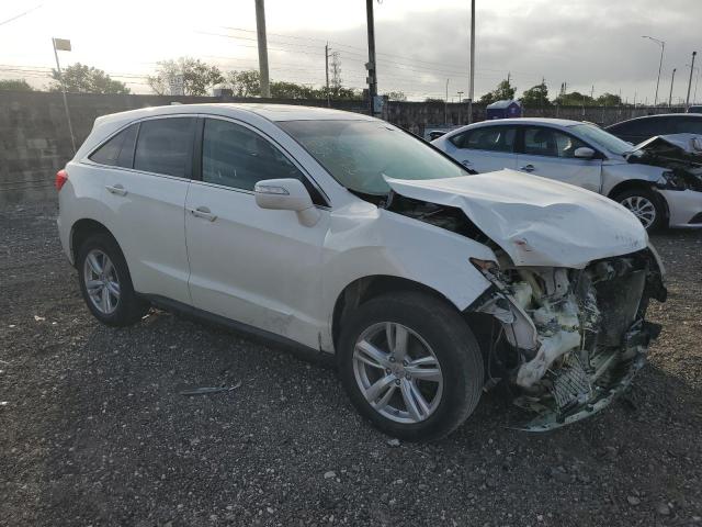 5J8TB3H39FL009490 - 2015 ACURA RDX WHITE photo 4