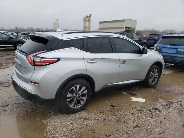 5N1AZ2MH7GN142571 - 2016 NISSAN MURANO S SILVER photo 3