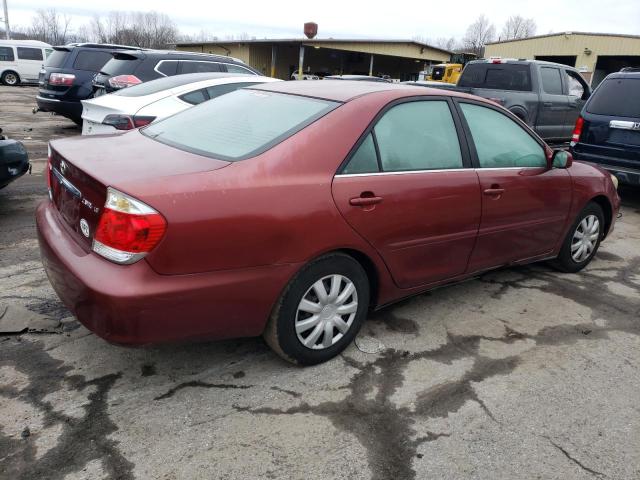 4T1BE32K26U162610 - 2006 TOYOTA CAMRY LE RED photo 3