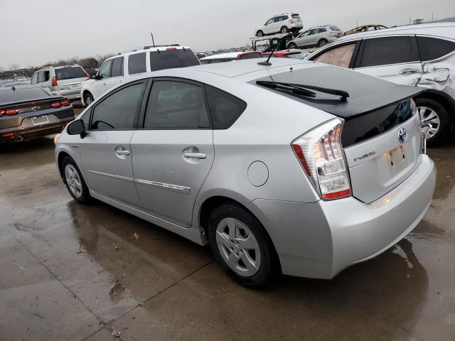 JTDKN3DU2B1416301 - 2011 TOYOTA PRIUS SILVER photo 2