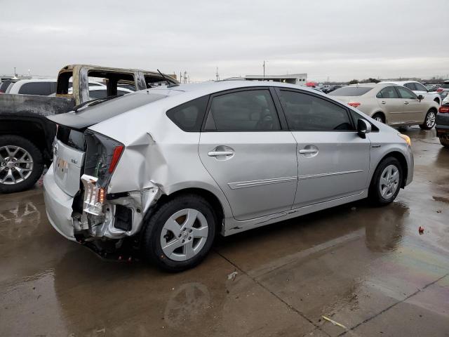 JTDKN3DU2B1416301 - 2011 TOYOTA PRIUS SILVER photo 3