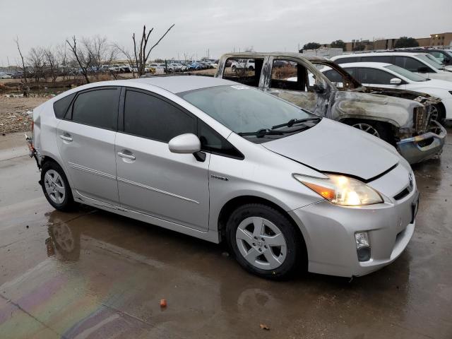 JTDKN3DU2B1416301 - 2011 TOYOTA PRIUS SILVER photo 4