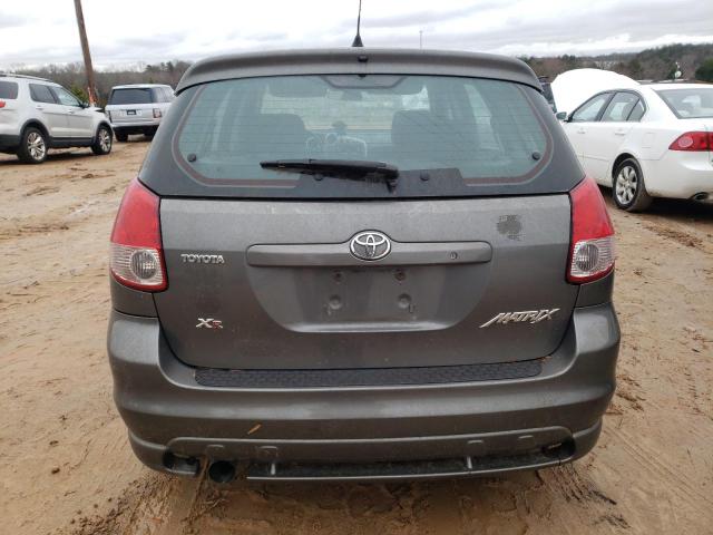 2T1KR38E14C244252 - 2004 TOYOTA COROLLA MA XR GRAY photo 6