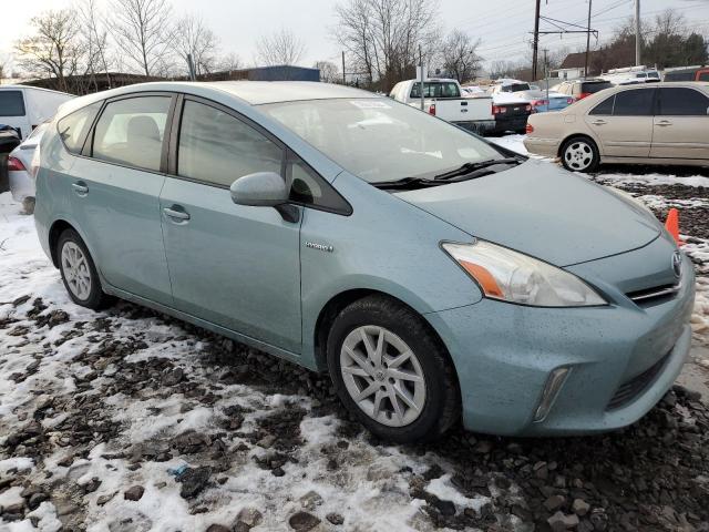 JTDZN3EU9D3267244 - 2013 TOYOTA PRIUS V GREEN photo 4