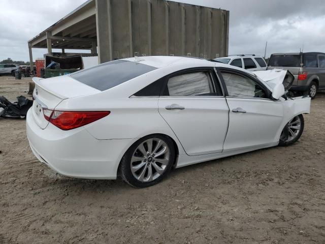 5NPEC4AC1DH741036 - 2013 HYUNDAI SONATA SE WHITE photo 3