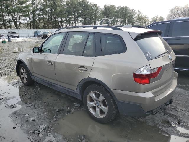 WBXPC93428WJ14005 - 2008 BMW X3 3.0SI GOLD photo 2