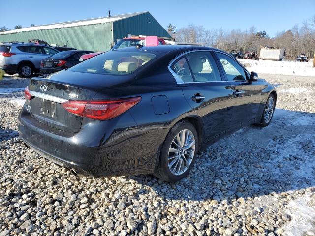 JN1EV7ARXJM431150 - 2018 INFINITI Q50 LUXE BLACK photo 3