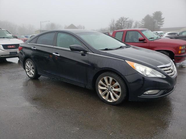 5NPEC4AC4DH713683 - 2013 HYUNDAI SONATA SE BLACK photo 4