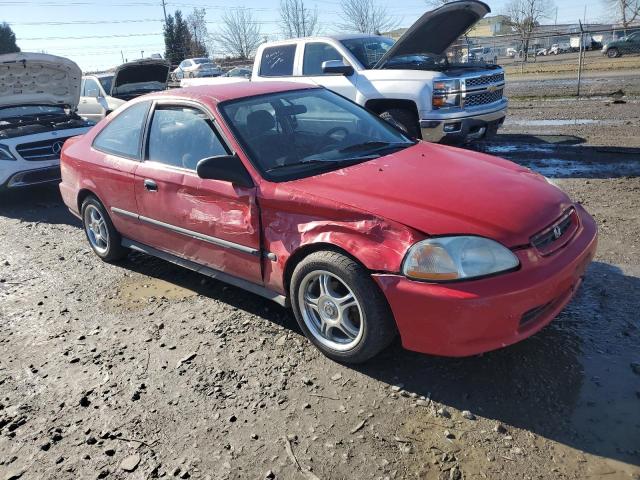 1HGEJ7123VL089078 - 1997 HONDA CIVIC HX RED photo 4