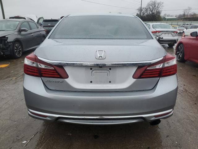 1HGCR2F32GA115429 - 2016 HONDA ACCORD LX GRAY photo 6