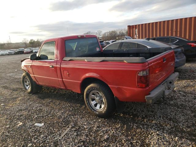 1FTYR10UX1TA09449 - 2001 FORD RANGER RED photo 2