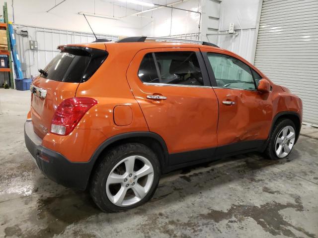 KL7CJTSB2FB115154 - 2015 CHEVROLET TRAX LTZ ORANGE photo 3