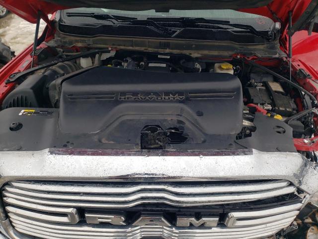 3C6UR5FL6NG191147 - 2022 RAM 2500 LARAMIE RED photo 11