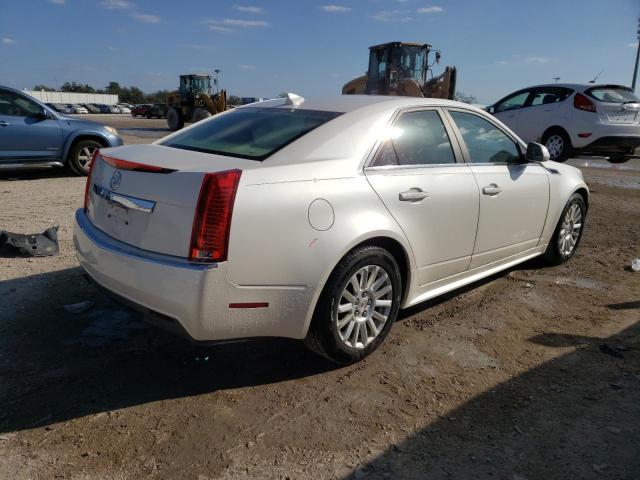 1G6DE5E51C0107604 - 2012 CADILLAC CTS LUXURY WHITE photo 3