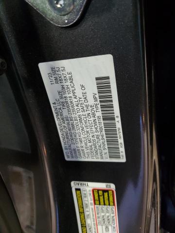 5FNRL6H67RB018195 - 2024 HONDA ODYSSEY EXL GRAY photo 13